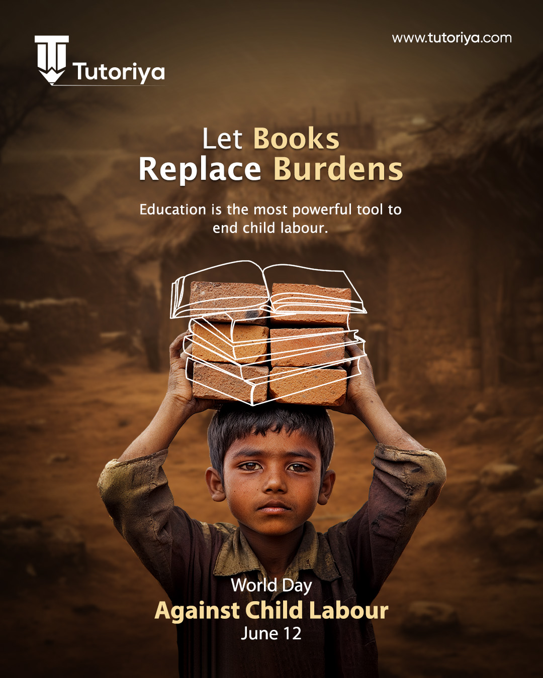 Let Books Replace Burdens – A Call to End Child Labour Through Education